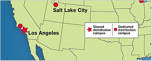 west coast distribution
