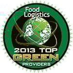 Kane Is Able Named to Food Logistics’ “2013 Top Green Providers List”
