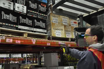 warehouse training RF scanning